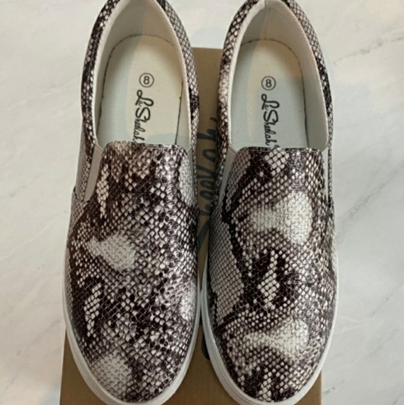 Snakeskin Slip-on Sneaker - Picture 2 of 5